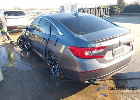 2020 Honda Accord Sport from USA, damaged, VIN 1HGCV1F33LA050543